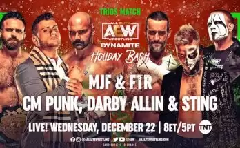 Watch AEW Dynamite Live: Holiday Bash 12/22/21 Full Show Online Free