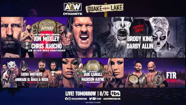 Watch AEW Dynamite Live: Quake By The Lake 8/10/2022 Full Show Online Free