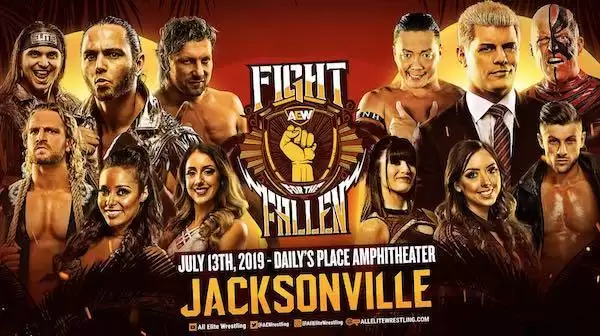 Watch AEW Fight for The Fallen 2019 7/13/19 Online Full Show Online Free