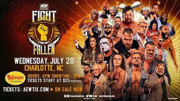 Watch AEW Fight For The Fallen 2021 7/28/2021 Live Online Full Show Online Free