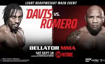Watch Bellator 266 Davis vs. Romero 9/18/21 Full Show Online Free