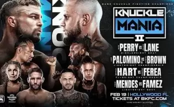 Watch BKFC Knucklemania 2 Perry vs. Lane 2/19/2022 Full Show Online Free