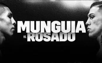 Watch Boxing: Munguia vs. Rosado 11/13/21 Full Show Online Free