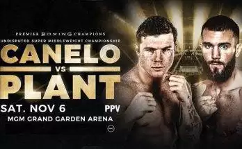 Watch Canelo Alvarez vs. Caleb Plant 11/6/21 Full Show Online Free