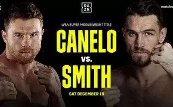 Watch Canelo Alvarez vs. Callum Smith 12/20/20 Full Show Online Free
