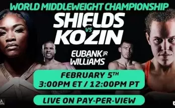 Watch Claressa Shields vs. Ema Kozin 2/5/2022 Full Show Online Free