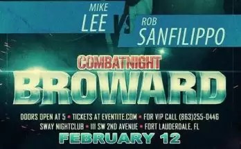 Watch Combat Night Broward 2/12/2022 Full Show Online Free