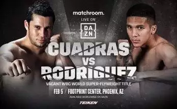 Watch Cuadras vs. Rodriguez 2/5/2022 Full Show Online Free