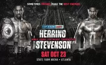 Watch Herring vs. Stevenson 10/23/21 Full Show Online Free