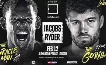 Watch Jacobs vs. Ryder 2/12/2022 Full Show Online Free