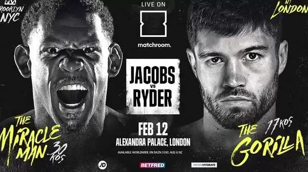 Watch Jacobs vs. Ryder 2/12/2022 Full Show Online Free
