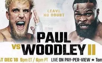 Watch Jake Paul vs. Tyron Woodley 2 12/18/21 Full Show Online Free