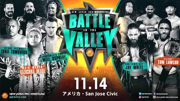 Watch NJPW Battle In The Valley 2021 Full Show Online Free