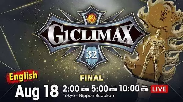 Watch NJPW G1 Climax 2022 8/18/22 Finale Live Full Show Online Free