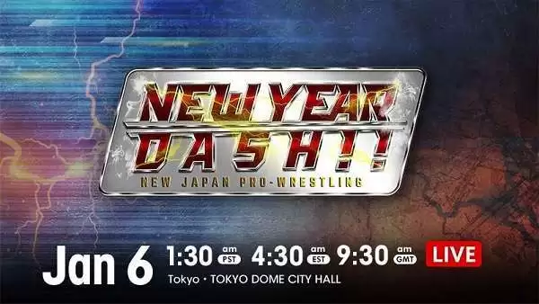 Watch NJPW New Year Dash 2021 1/6/2021 Live Online Full Show Online Free