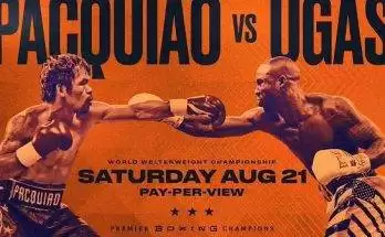 Watch Premier Boxing: Pacquiao vs. Ugas 8/21/21 Full Show Online Free