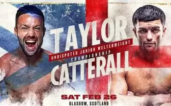 Watch Taylor vs. Catterall 2/26/2022 Full Show Online Free