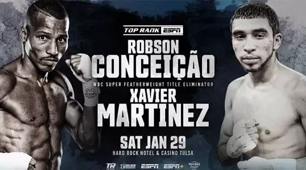 Watch Top Rank: Xavier Martinez vs. Robson Conceicao 1/29/2022 Full Show Online Free