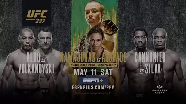Watch UFC 237: Namajunas vs. Andrade 5/11/19 Full Show Online Free