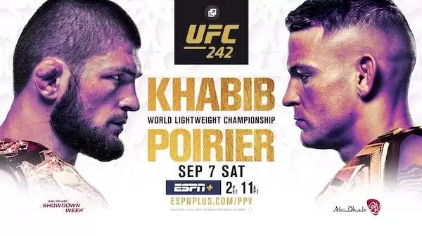 Watch UFC 242: Khabib vs. Poirier 9/7/19 Full Show Online Free