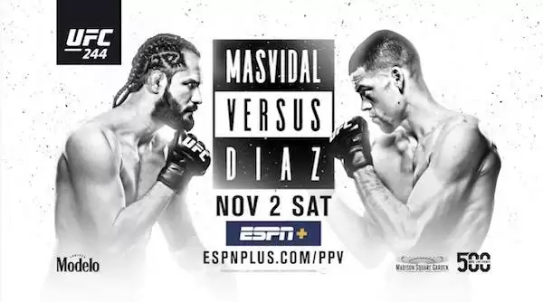 Watch UFC 244: Masvidal vs Diaz 11/2/19 Full Show Online Free