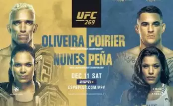 Watch UFC 269: Oliveira vs. Poirier Full Show Online Free