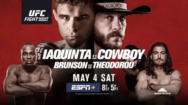 Watch UFC Fight Night 151: Iaquinta vs. Cowboy Full Show Online Free