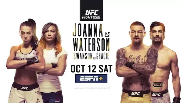 Watch UFC Fight Night 161: Joanna vs Waterson 10/12/19 Full Show Online Free
