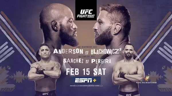 Watch UFC Fight Night 167: Anderson vs Blachowicz 2 2/15/20 Full Show Online Free