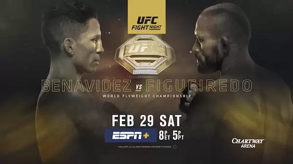 Watch UFC Fight Night 169: Benavidez vs Figueiredo 2/29/20 Full Show Online Free