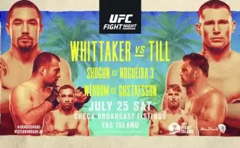 Watch UFC Fight Night Island 3: Whittaker vs. Till 7/25/20 Online Full Show Online Free