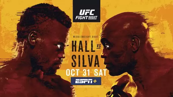 Watch UFC Fight Night Vegas 12: Hall vs. Silva 10/31/20 Live Online Full Show Online Free