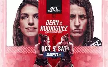Watch UFC Fight Night Vegas 39: Dern vs. Rodriguez Full Show Online Free