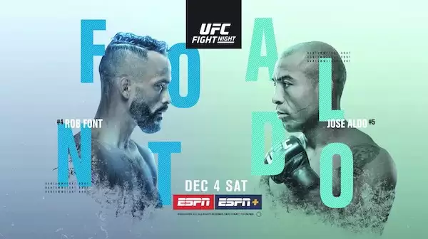 Watch UFC Fight Night Vegas 44: Font vs. Aldo 12/4/21 Full Show Online Free