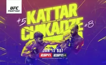 Watch UFC Fight Night Vegas 46: Kattar vs. Chikadze Full Show Online Free