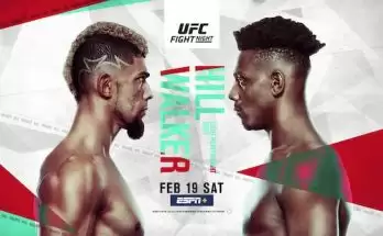 Watch UFC Fight Night Vegas 48: Walker vs. Hill Full Show Online Free