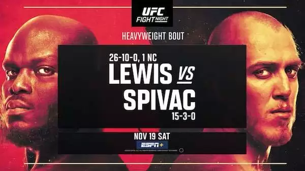 Watch UFC Fight Night Vegas 65: Lewis vs. Spivac 11/19/2022 Full Show Online Free