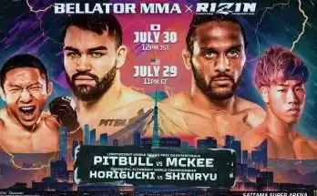 Watch Bellator x Rizin: Pitbull vs McKee 7/29/23 29th July 2023 Full Show Online Free