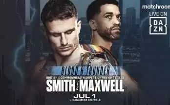 Watch Dalton Smith vs Maxwell 7/1/23 1st July 2023 Full Show Online Free