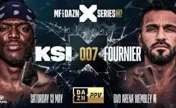 Watch KSI vs Joe Fournier 5/13/23 13th May 2023 Full Show Online Free