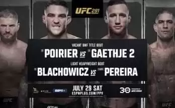 Watch UFC 291: Poirier vs Gaethje 2 7/29/23 29th July 2023 Live Online Full Show Online Free