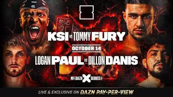 Watch KSI vs. Tommy Fury Logan Paul vs. Danis PPV 10/14/23 14th October 2023 Live Full Show Online Free