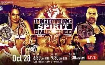 Watch NJPW Fighting Spirit Unleashed 2023 10/28/24 Live PPV 28th October 2023 Full Show Online Free