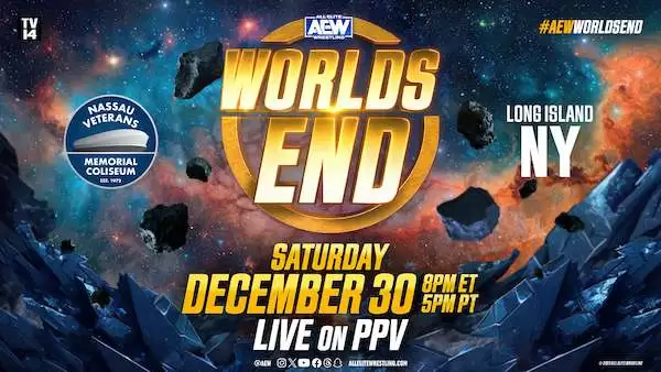 Watch AEW Worlds End PPV 2023 12/30/23 30th December 2023 Live Online Full Show Online Free