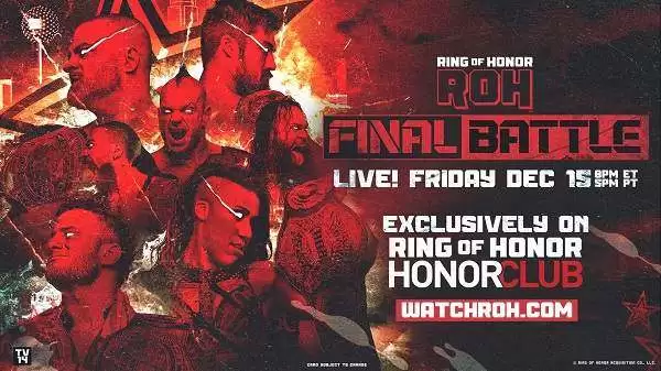 Watch ROH Final Battle 2023 12/15/23 15th December Live Online Full Show Online Free