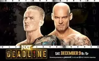 Watch WWE NXT Deadline 2023 12/9/23 Live PPV 9th December 2023 Full Show Online Free