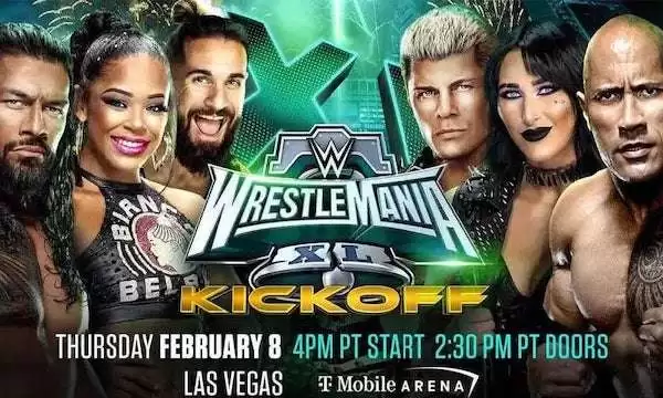 Watch WWE WrestleMania XL KickOff PressMeet 2/8/24 8th February 2024 Full Show Online Free